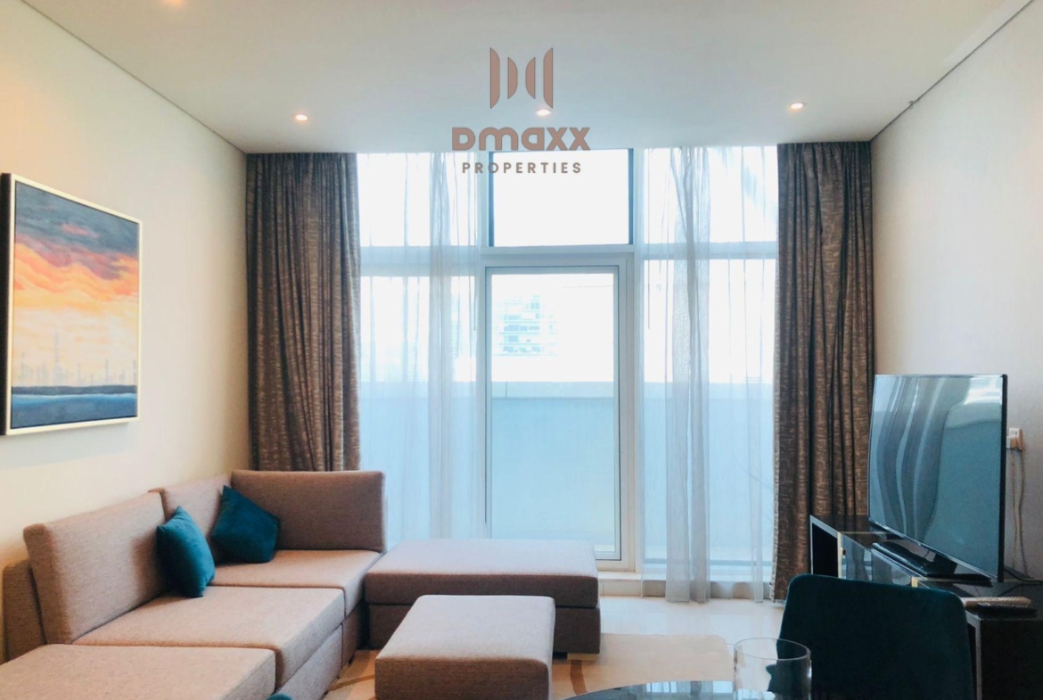 Canal view-fully furnished-two balcony-dubai