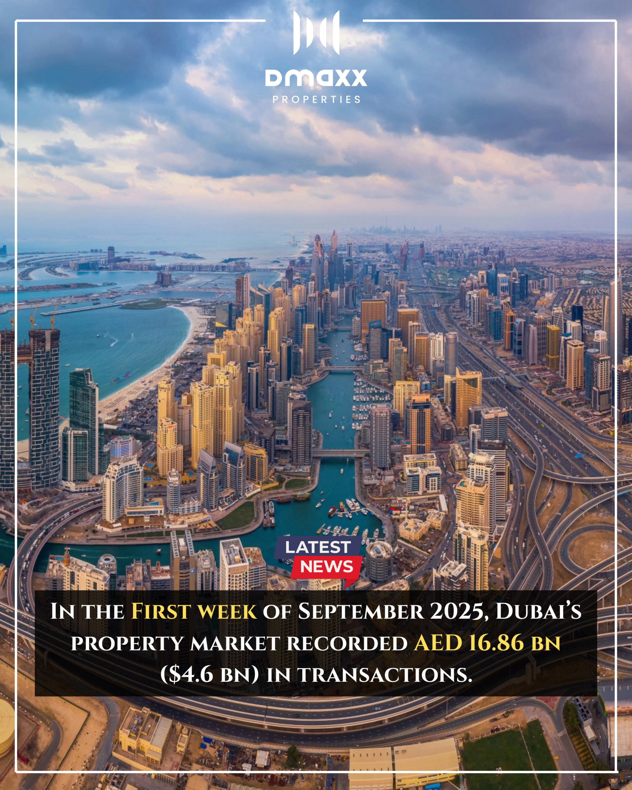 Sales in first week of september 2025 - dmaxx properties l. L. C Sales in first week of september 2025