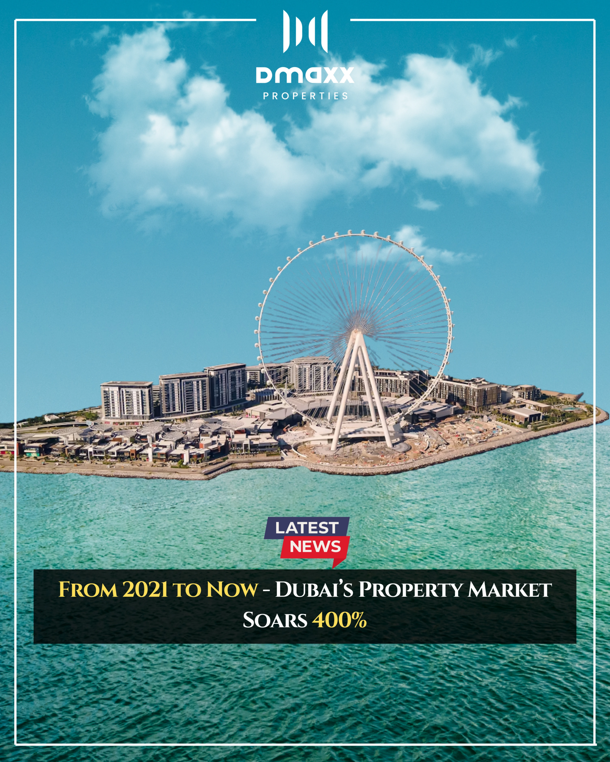 Dubai properties soars 4 times