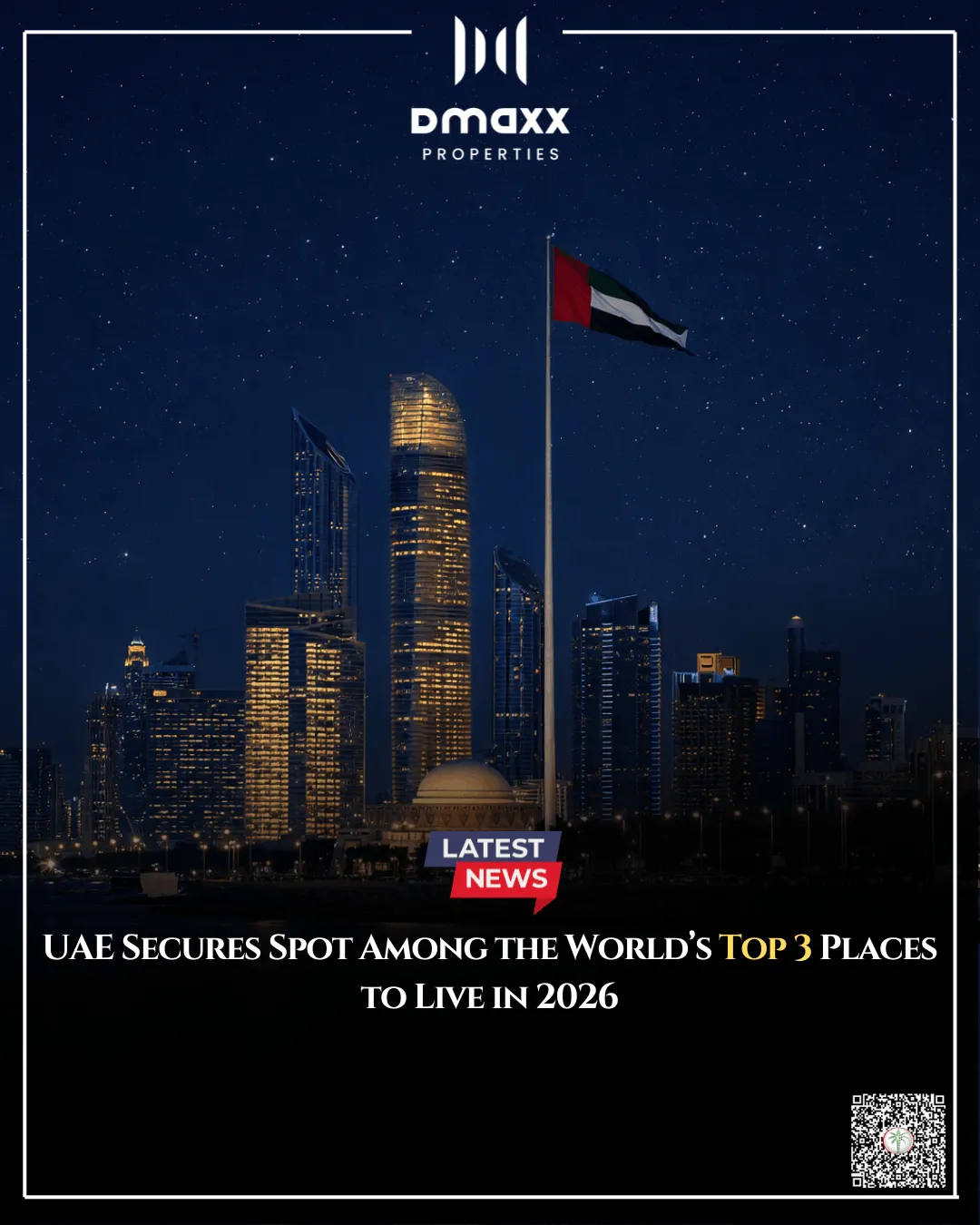 Uae ranks top 3 best places to live in 2026