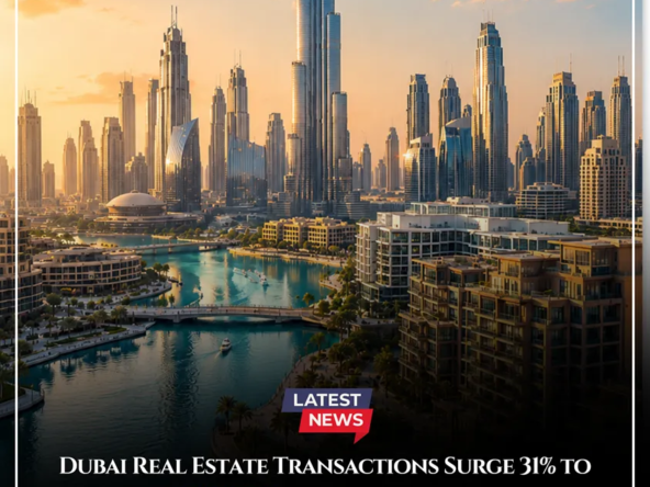 Dubai real estate transaction surges